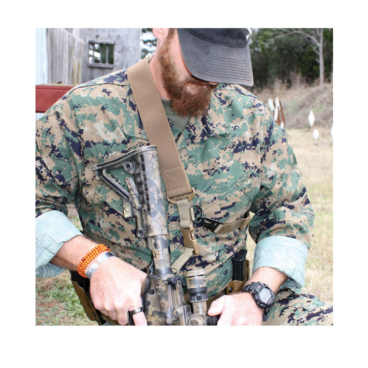 PORTAFUSIL C2: DE 2 PUNTOS TACTICAL SLING BLACK