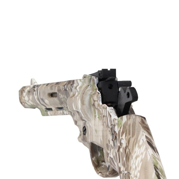 Pistola Deportiva Mendoza Cañon Largo de Diabolo con Salva Fulminante Calibre 4.5 Modelo PK-62