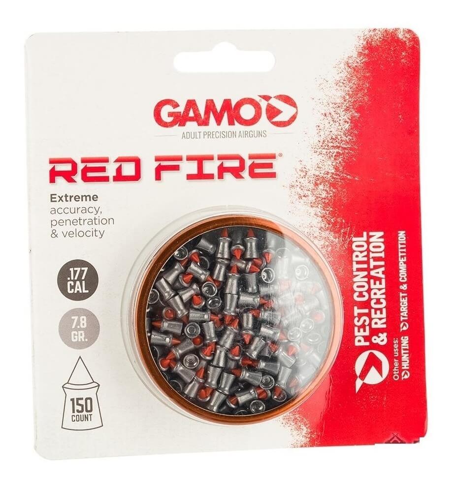 DIABOLO GAMO RED FIRE CAL. 4.5 MM 150 PIEZAS 632270157 - El Viajero del Norte