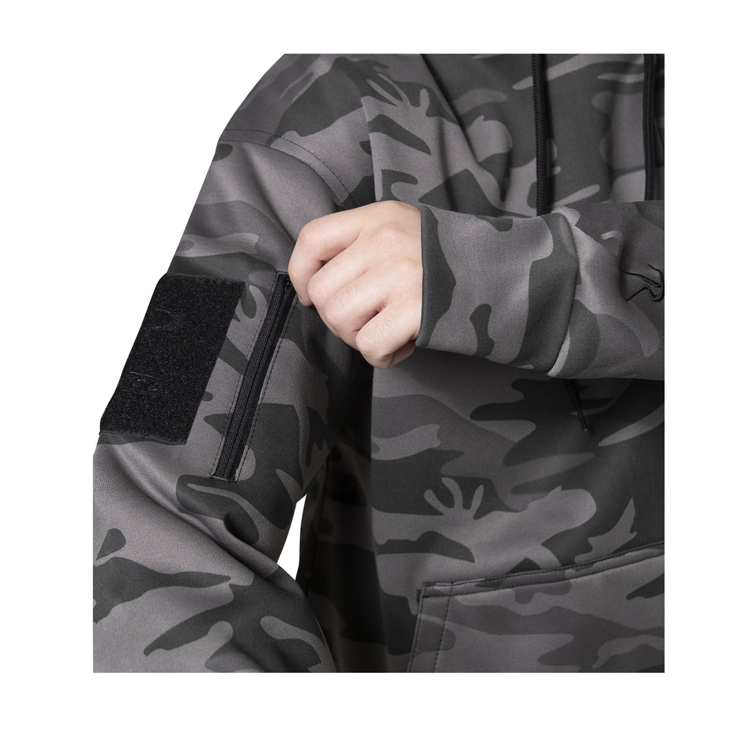 SUDADERA BLACK CAMO