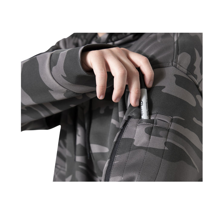 SUDADERA BLACK CAMO
