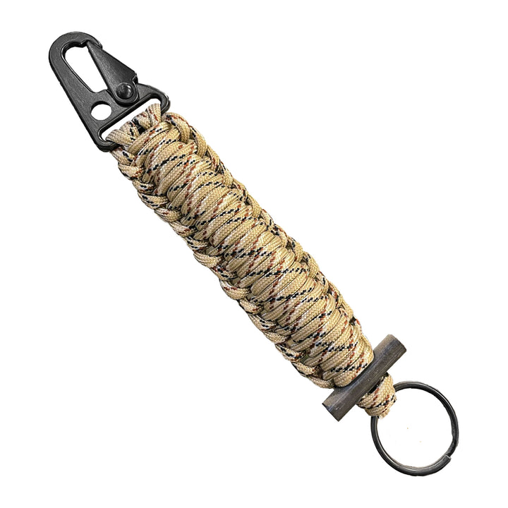 SURVIVAL KEYCHAIN PARACORD MILIPEDE