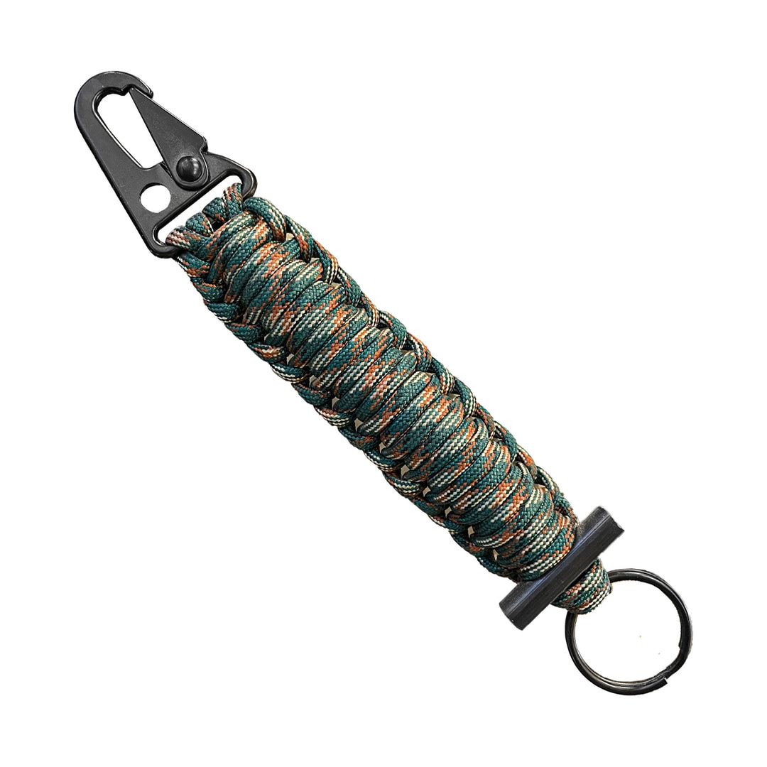 SURVIVAL KEYCHAIN PARACORD MILIPEDE