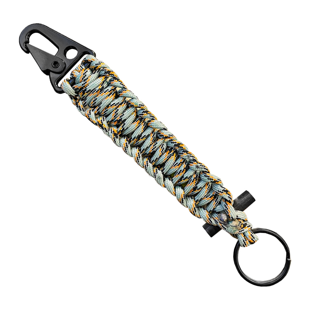 SURVIVAL KEYCHAIN PARACORD MILIPEDE