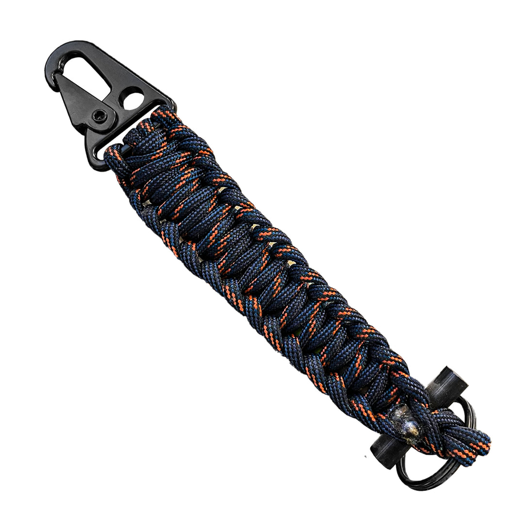 SURVIVAL KEYCHAIN PARACORD MILIPEDE