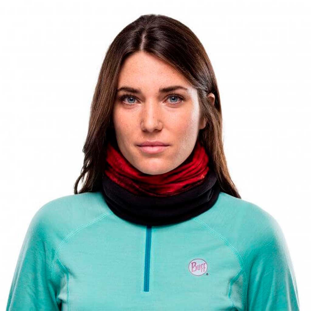 BUFF CUBRE CUELLO POLAR KATMANDÚ RED DE MICROFIBRA
