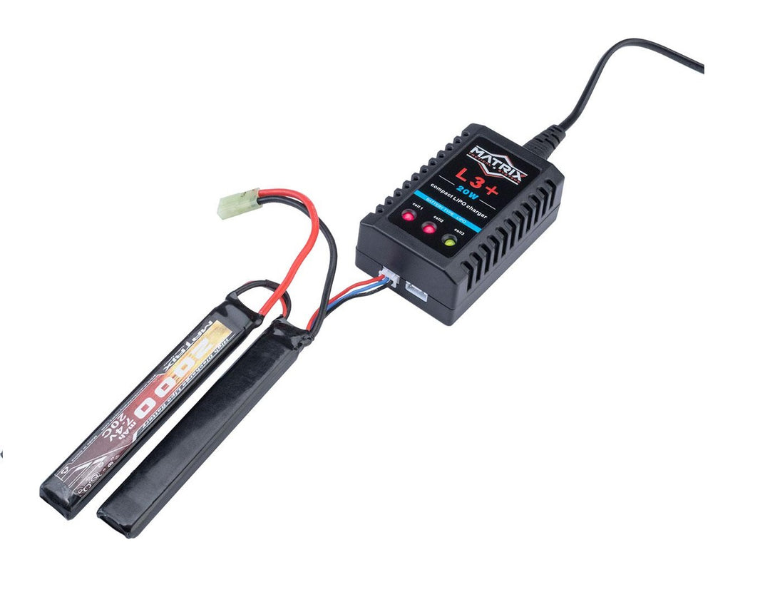 Cargador Matrix Lipo 3+ Compact 1-3 Cell LiPo Li-Ion Smart Balance