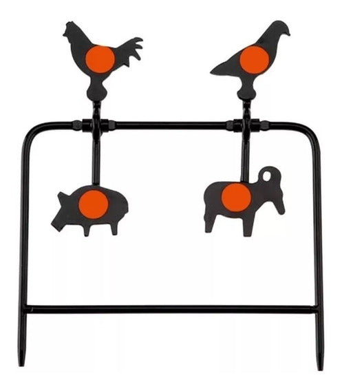 DIANA METALICA GAMO GIRATORIA 4 FIGURAS 621122109 - El Viajero del Norte