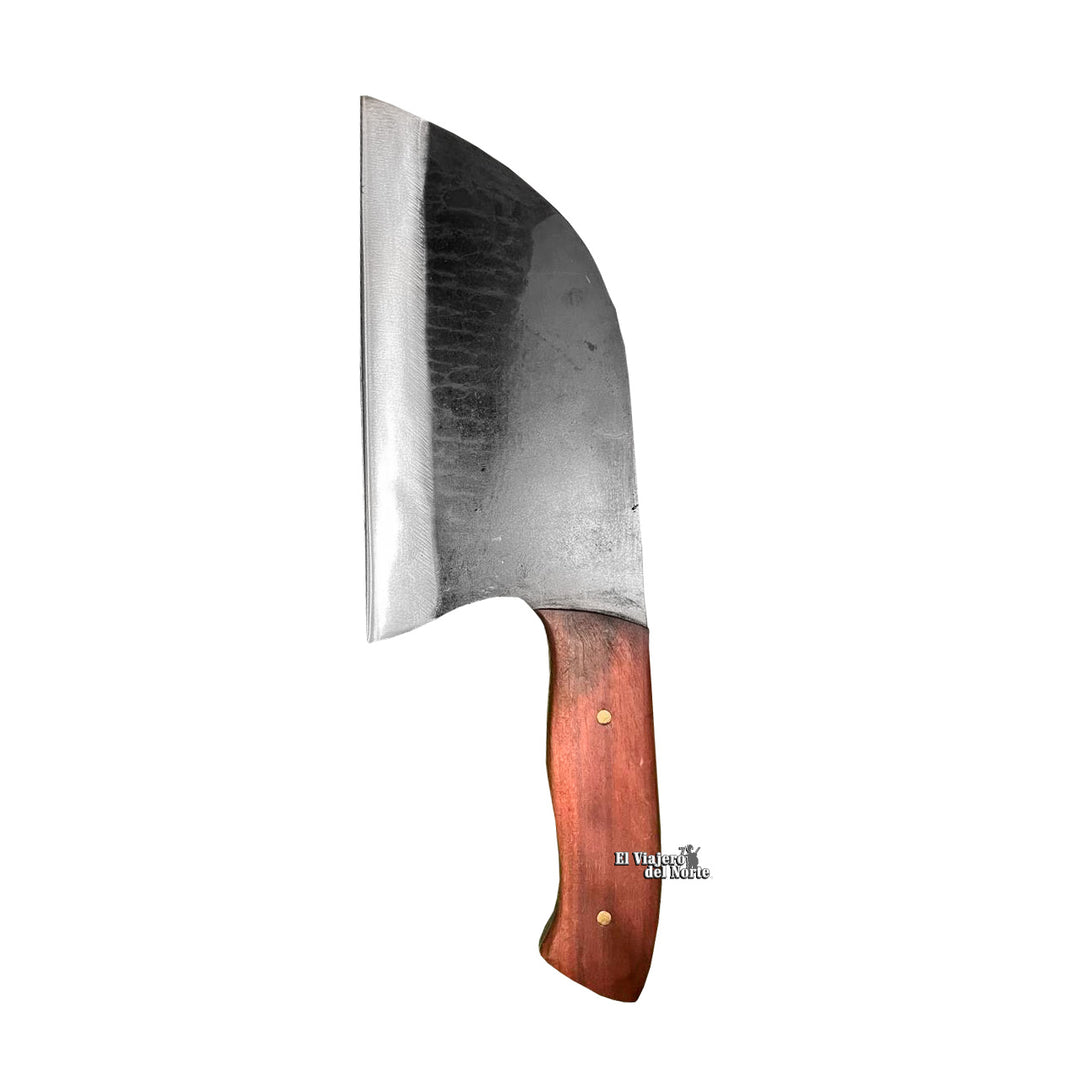 SET PARRILLERO AJE DE 3PIEZAS (CUCHILLO, HACHA, TRINCHE) DE MADERA