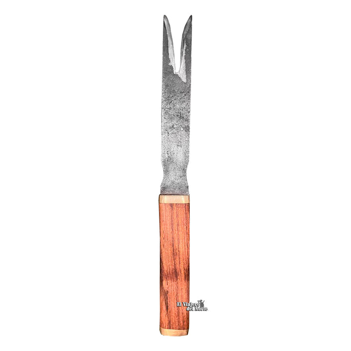 SET PARRILLERO AJE DE 3PIEZAS (CUCHILLO, HACHA, TRINCHE) DE MADERA