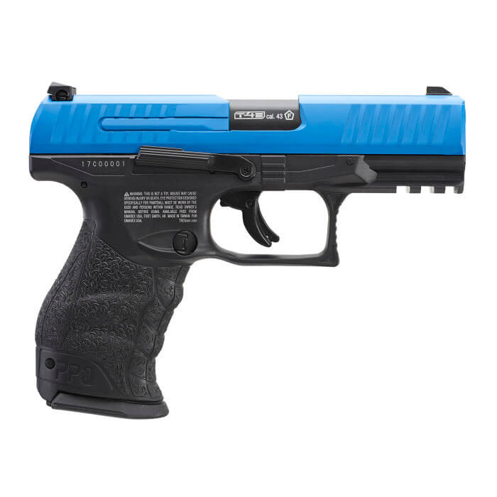 PISTOLA T4E WALTHER PPQ M2 LE Azul CAL. 43 CO2 BLOWBACK
