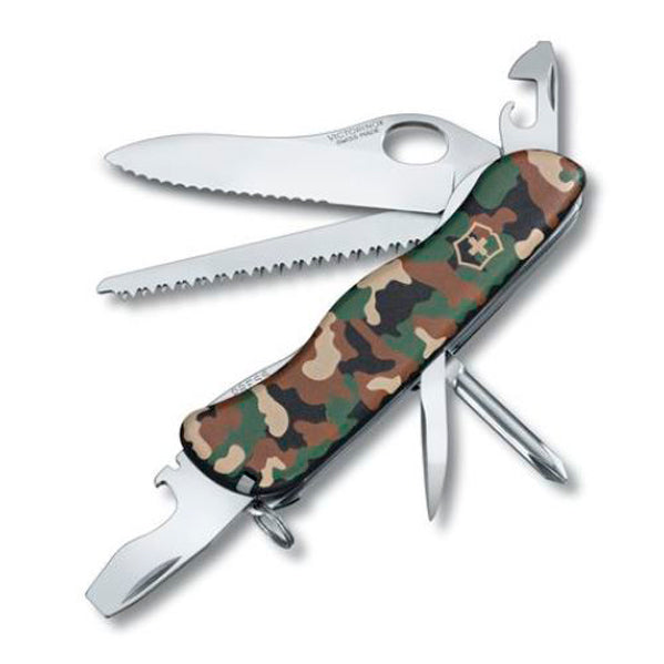 Navaja Trailmaster Camouflaje con hueco, 12 Funciones 111mm Victorinox