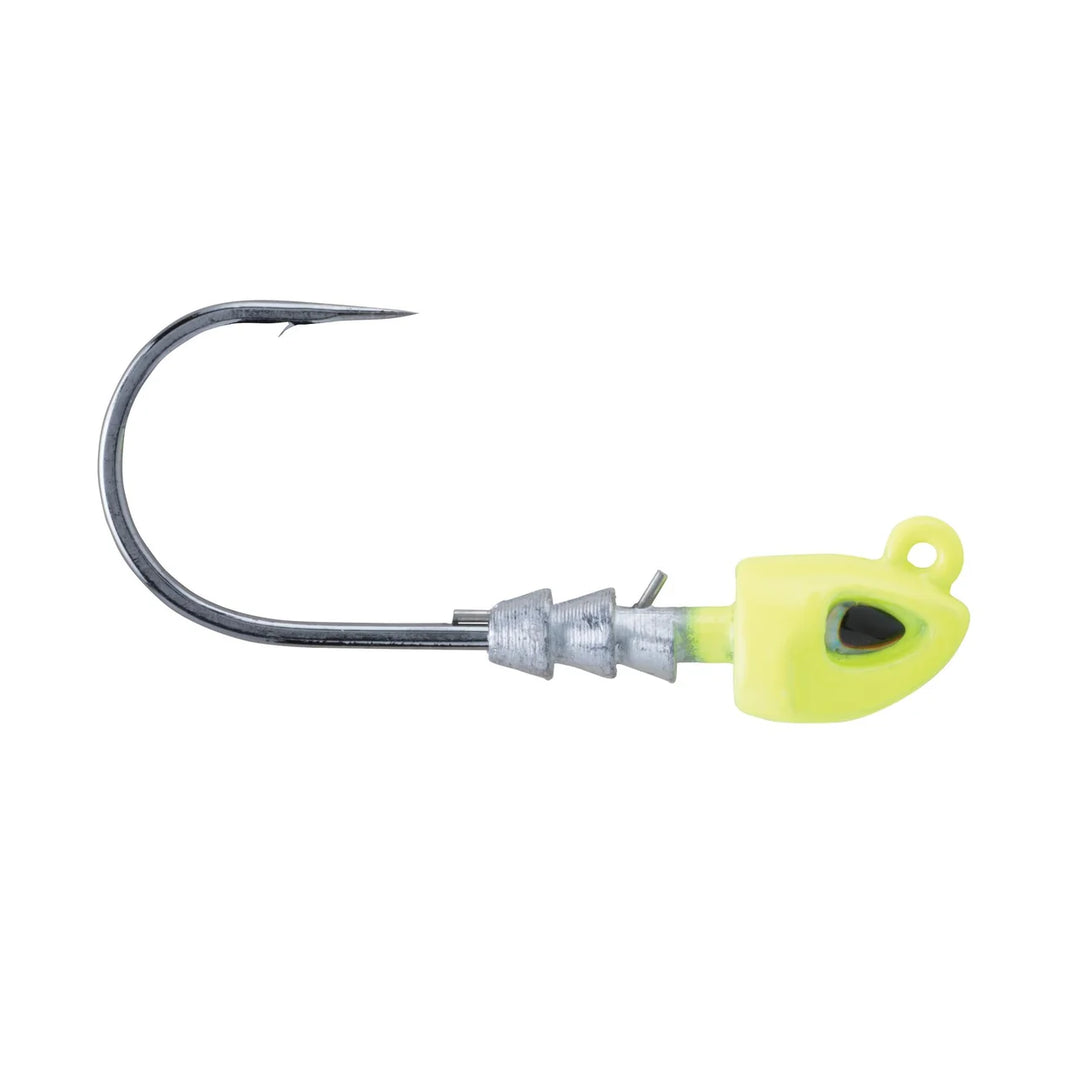 ANZUELO Berkley Fusion19 Swimbait Jighead Chartreuse 3piezas