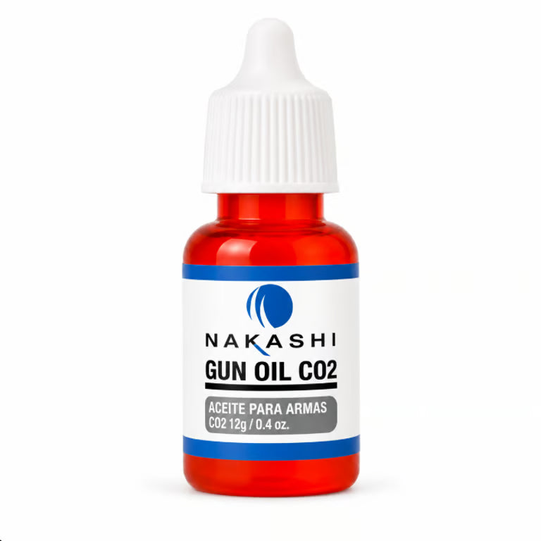 Aceite sintético NAKASHI GUN OIL CO2 para armas de CO2