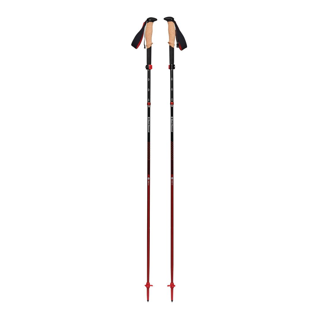 BASTONES DE TREKKING PURSUIT FLZ NEGRO-OCTANO ML