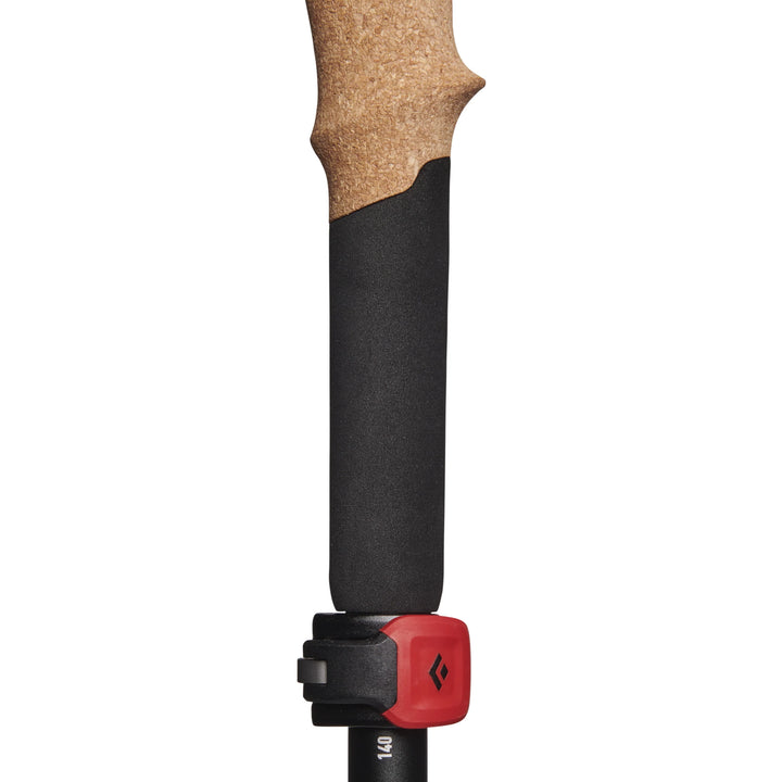 BASTONES DE TREKKING PURSUIT FLZ NEGRO-OCTANO ML