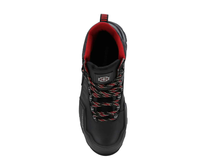BOTA ALPES NEGRO/GRIS CON CASCO DIELECTRICO