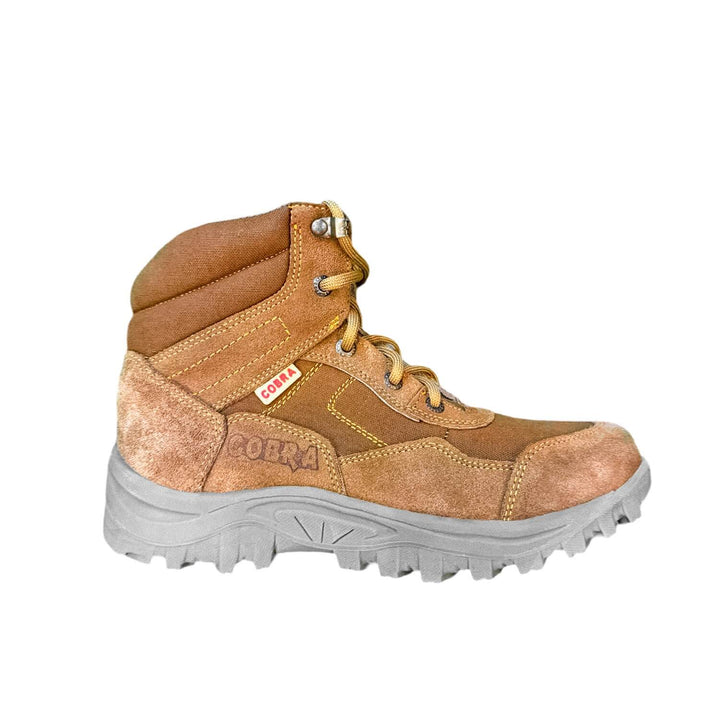 BOTA COBRA COLOR COYOTE CON SUELA PATA DE PERRO