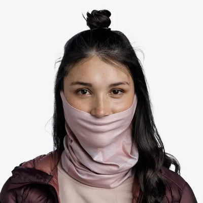 BUFF CUBRE CUELLO THERMONET LLEV PALE PINK DE MICROFIBRA