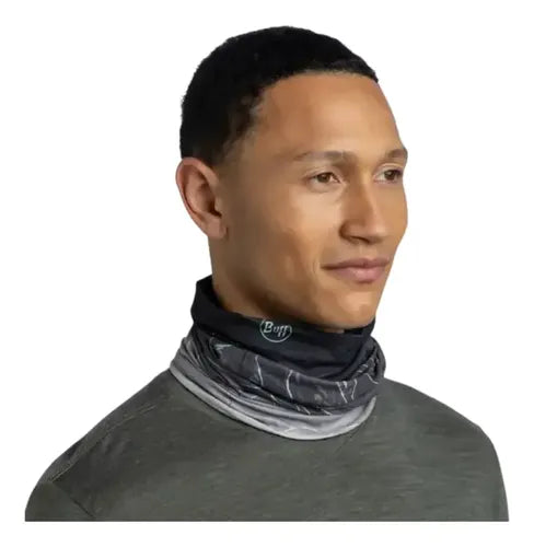 BUFF CUBRE CUELLO UNAL GREY DE MICROFIBRA