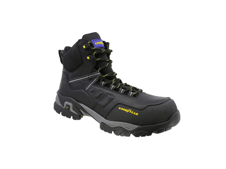 Bota Goodyear Safetrek GY 100 Negro con CASCO DIELECTRICO