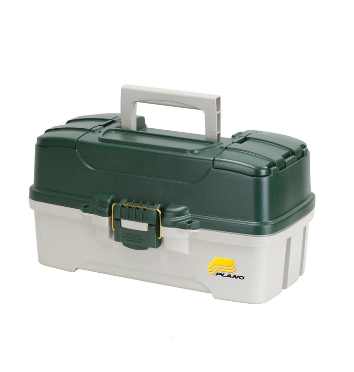CAJA DE PESCA PLANO 3 REPISAS GREEN/TAN