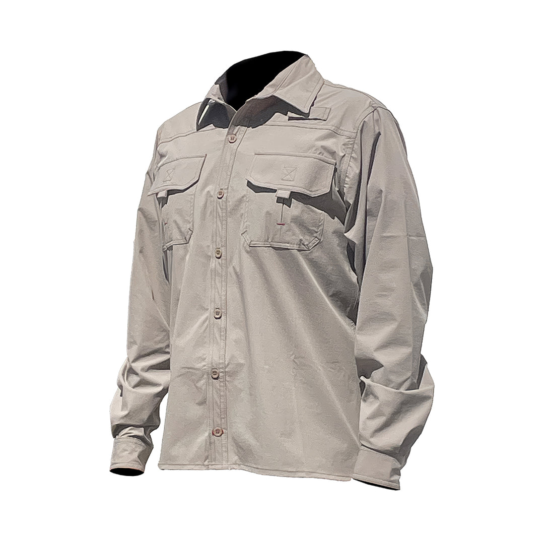 CAMISA ADVENTURE Tecnical Strech MANGA LARGA KHAKI