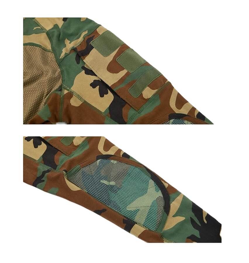 CAMISA G4 COMBAT WOODLAND