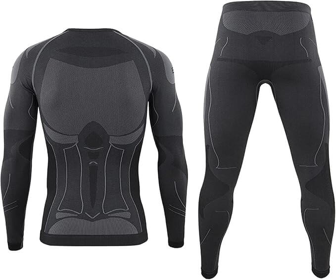 CAMISA Y PANTALON TERMICO TACTICO BLACK ESDY