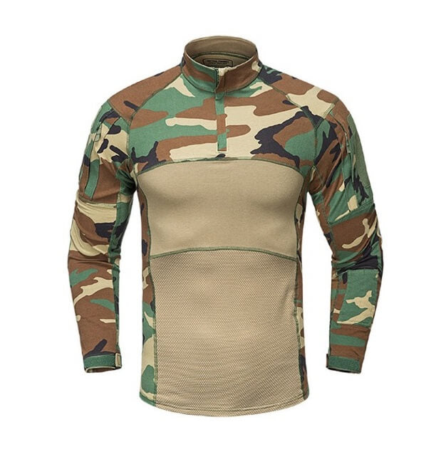 CAMISA G4 COMBAT WOODLAND