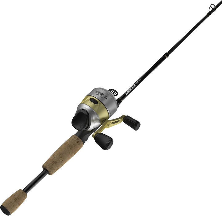 CAÑA y CARRETE ZEBCO 33 GOLD SPINCASTING MEDIUM 6'0"