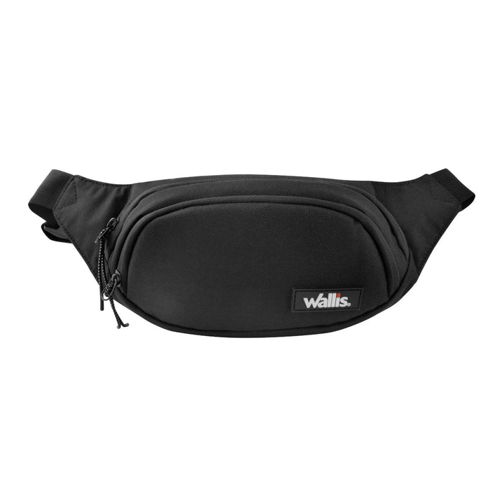 CANGURERA UNISEX, CORREA AJUSTABLE NEGRO