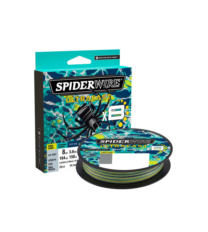 HILO TRENZADO SPIDERWIRE ULTRACAST AQUA CAMO 164yd