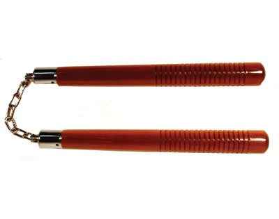 CHACOS NUNCHUCK Grooved Handle Natural Wood