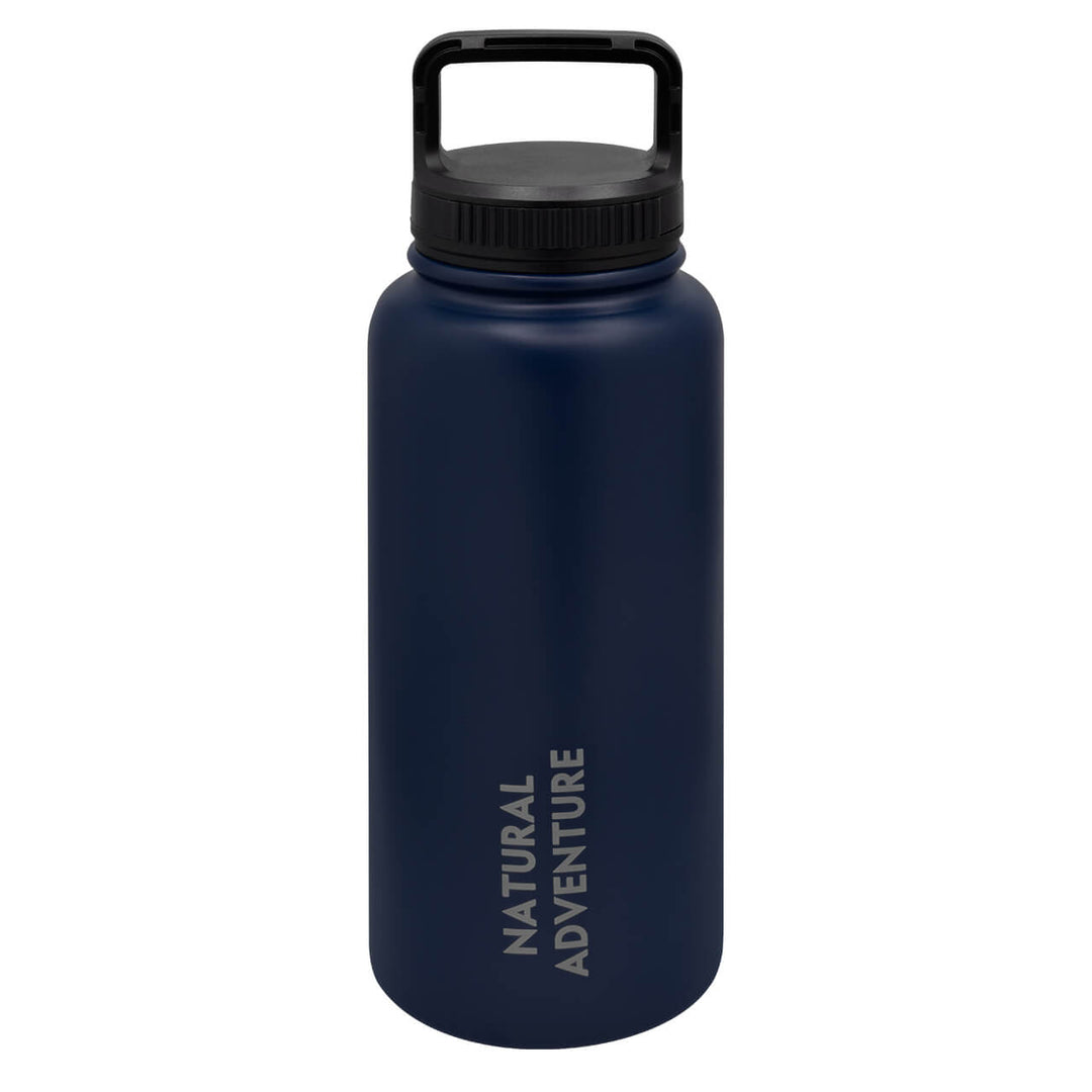 CILINDRO TERMICO NATGEO,NATURAL ADVENTURE ACEROINOXIDABLE 960ML AZUL MARINO