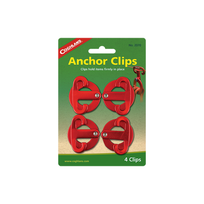 CLIPS DE ANCLAJE 4PIEZAS COGHLANS