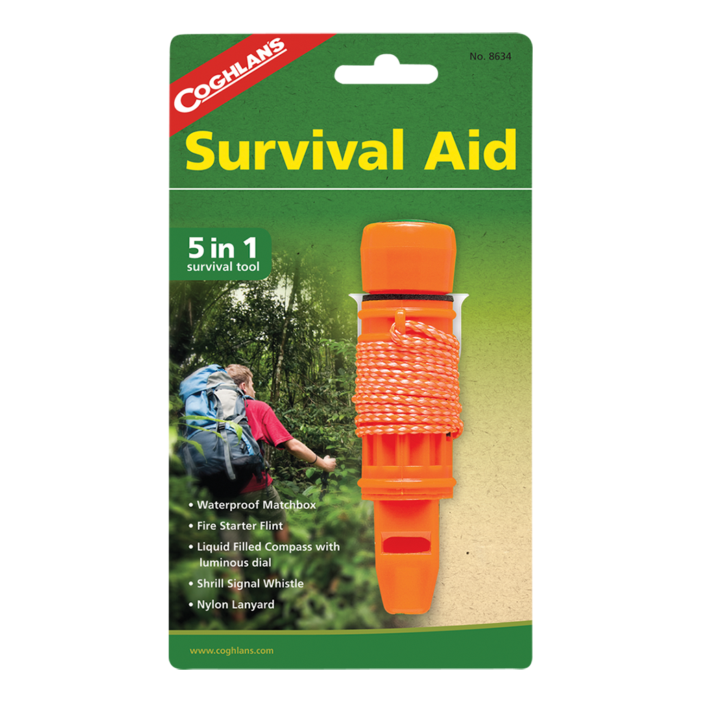 COGHLANS SURVIVAL AID WHISTLE 5 en 1