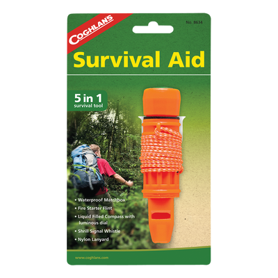 COGHLANS SURVIVAL AID WHISTLE 5 en 1