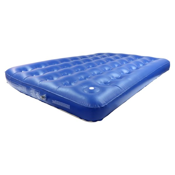 COLCHON INFLABLE MATRIMONIAL CON BOMBA DE PIE