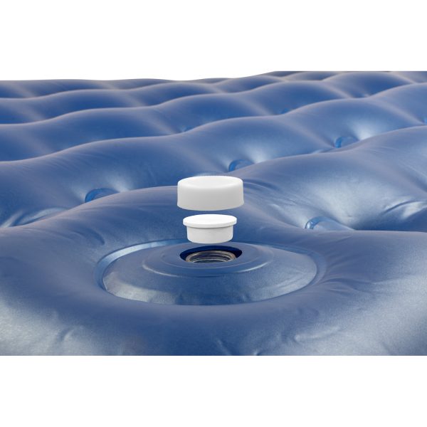 COLCHON INFLABLE MATRIMONIAL CON BOMBA DE PIE