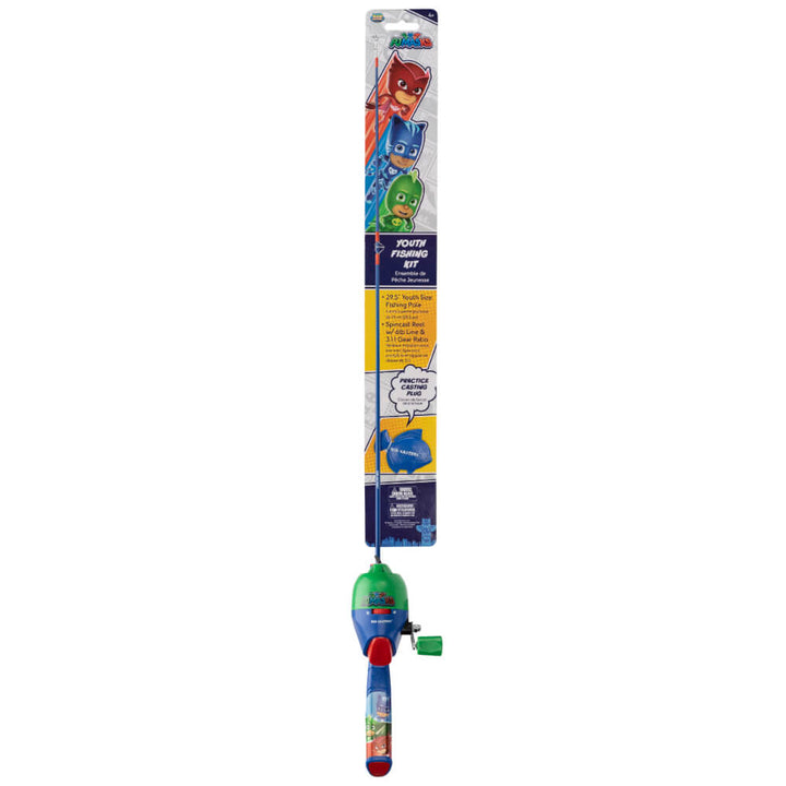 COMBO CAÑA Y CARRETE KIDCASTERS JUVENIL DE PJ MASK