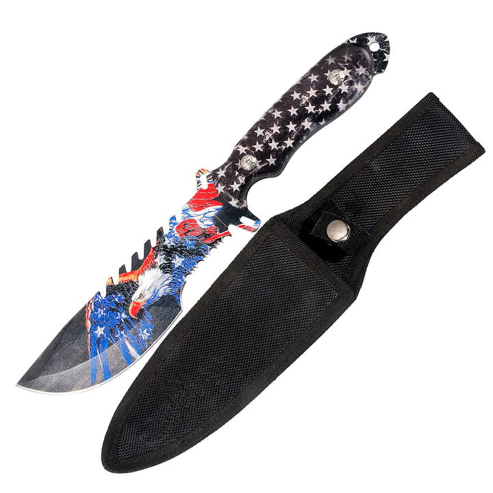 CUCHILLO 7" AGUILA CON FUNDA LION TOOLS