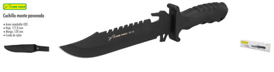 CUCHILLO PAVONADO BLACK 120MM
