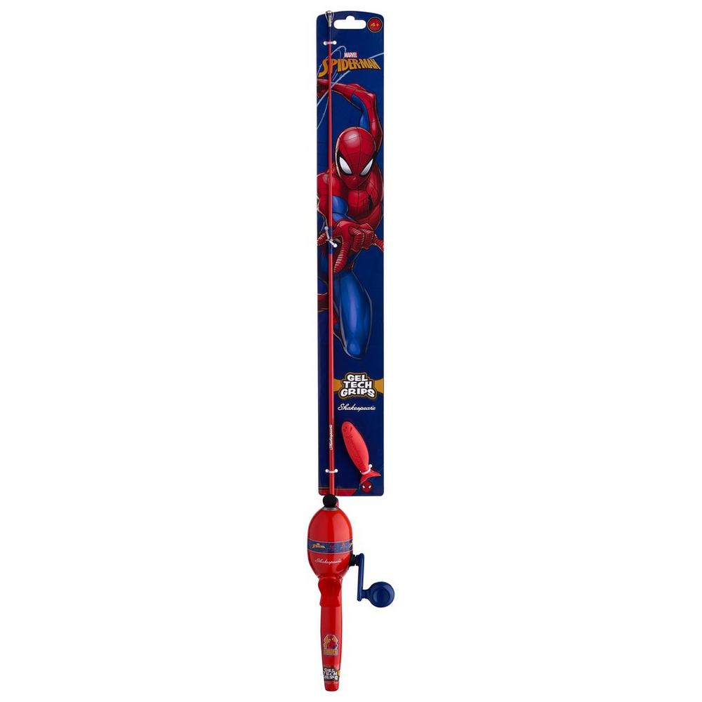 Caña Combo Spider-Man Beginner Kit Shakespeare Medium 2'6"