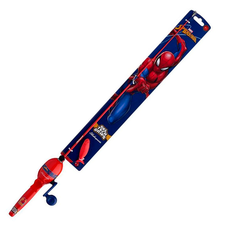 Caña Combo Spider-Man Beginner Kit Shakespeare Medium 2'6"
