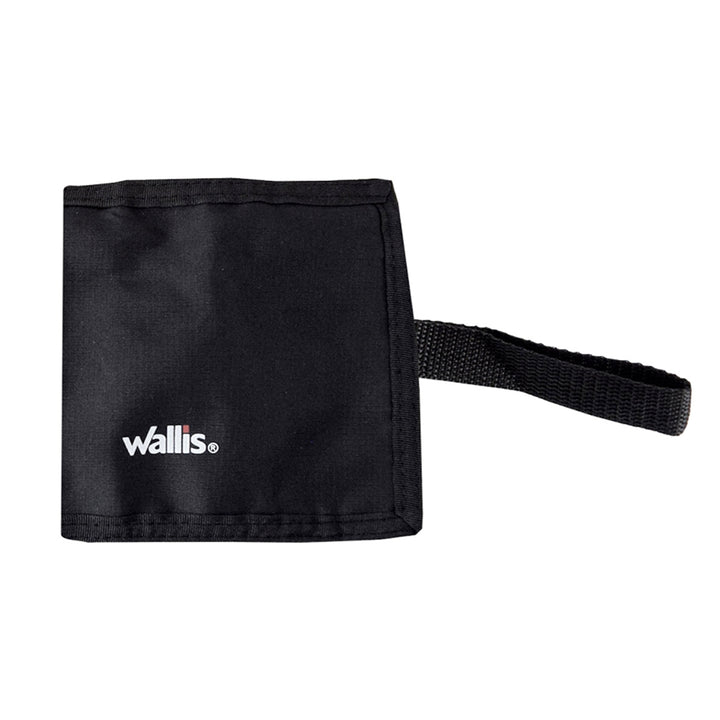 Cartera de seguridad, correa para cinturón, 100% poliéster, negro