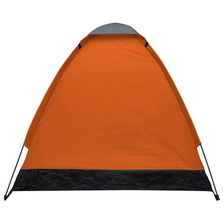 Casa de campaña MONODOME para 2 personas, semi-impermeable, naranja