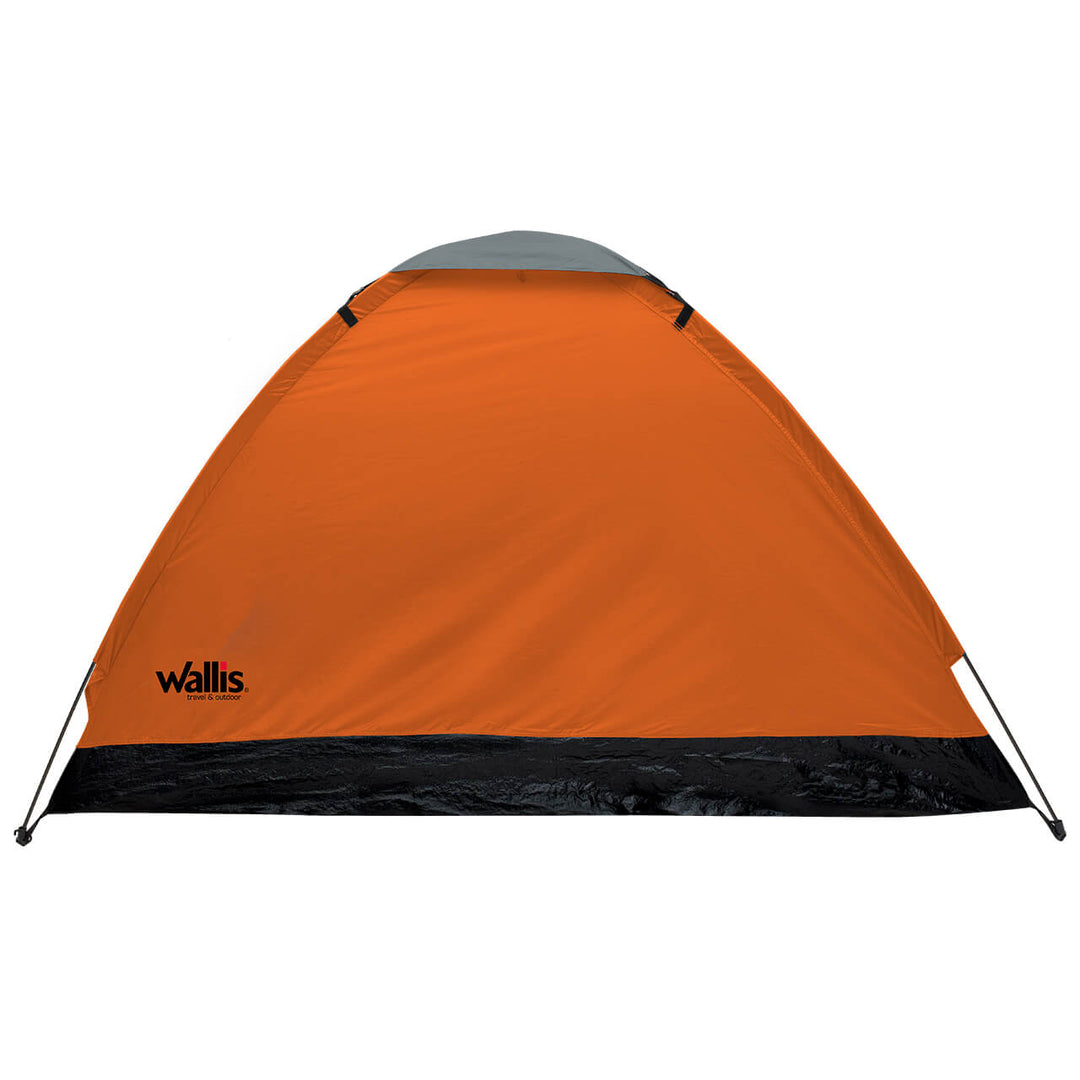 Casa de campaña MONODOME para 2 personas, semi-impermeable, naranja