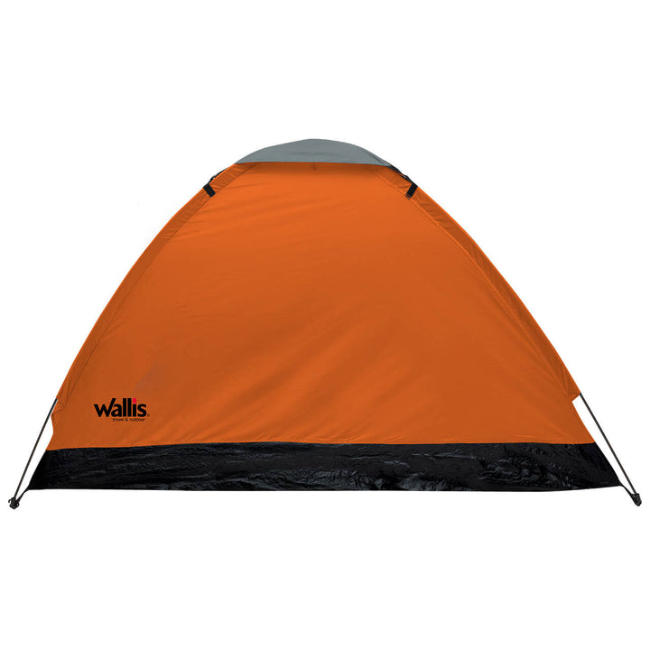 Casa de campaña MONODOME para 2 personas, semi-impermeable, naranja