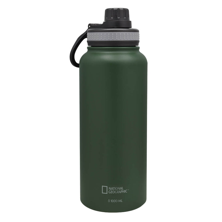 Cilindro térmico ADVENTURE FURTHER de 1000 ml VERDE OLIVO